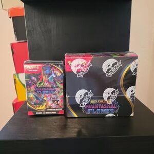 Pokemon Phantasmal Flames Booster Set - Black and Red